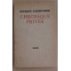 Chronique privée