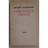 Chronique privée