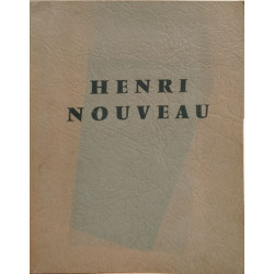Henri Nouveau / exemplaire numéroté