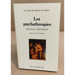 Les Psychothérapies