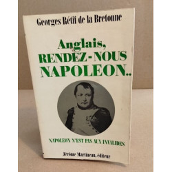 Anglais rendez nous Napoleon / Napoleon n'est pas aux invalides