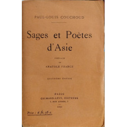 Sages et poètes d'asie / préface d'Anatole France