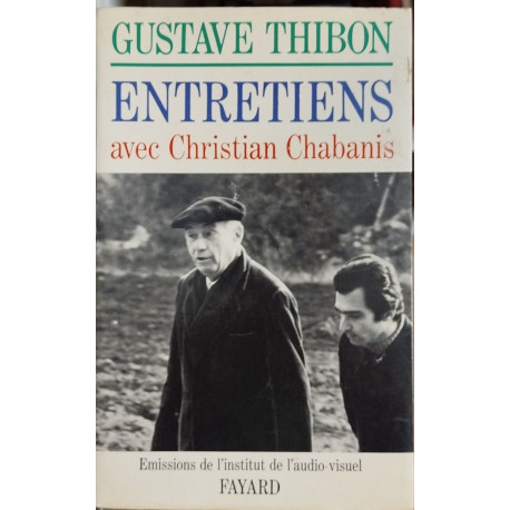 Entretiens avec Christian Chabanis