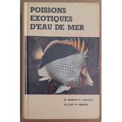 Poissons exotiques d'eau de mer