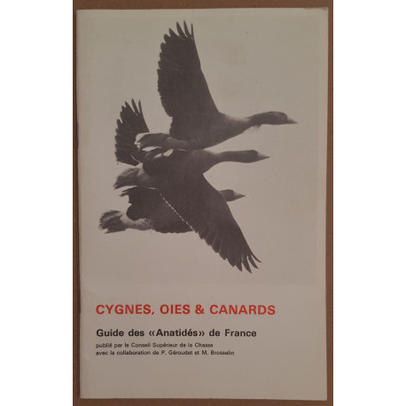 Cygnes oies et canards - Guide des "Anatidés" de France