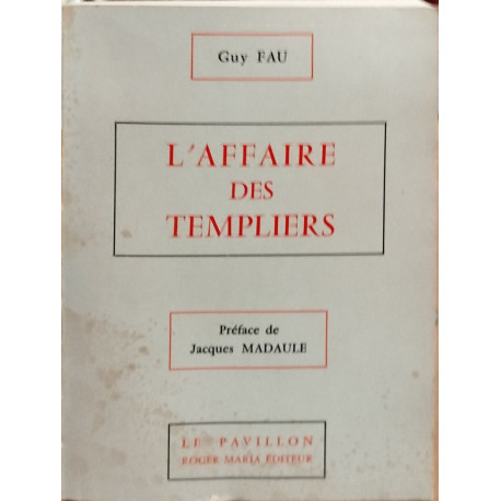 L'affaire des templiers