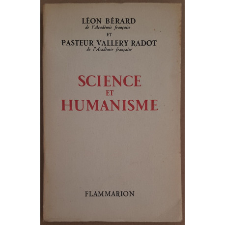 Science et humanisme