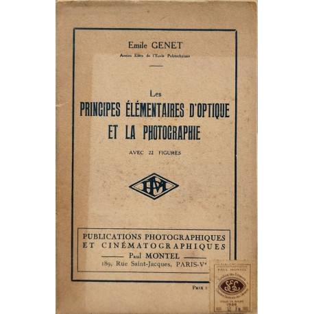 Les principes élémentaires d'optique et la photographie