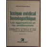 Lexique médical homéopathique - Les aggravations et les...