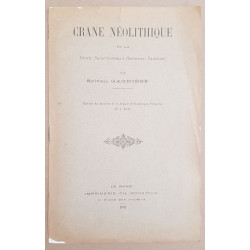 Crane néolithique de la grotte Saint-Gervais à Bonnieux (Vaucluse)