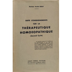 Suite d'enseignements sur la thérapeutique homéopathique ( second...