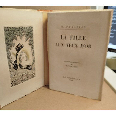 La fille aux yeux d'or / eaux fortes originales de maurice Leroy