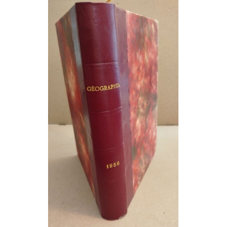 Géographia année complete 1956 soit 12 numeros