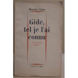 Gide tel que je l'ai connu - avec 20 lettres inédites