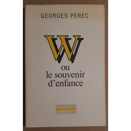 W ou le souvenir d'enfance