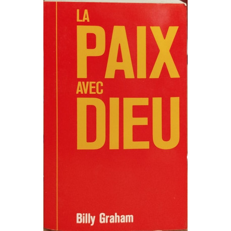 La paix avec Dieu