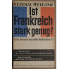 Ist Frankreich stark genug ? (la France est-elle défendue ?)