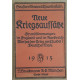 Neue Kriegsaufsatze