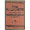 Neue Kriegsaufsatze