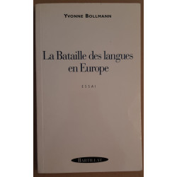 La bataille des langues en Europe / Dédicace et carte de l'auteur