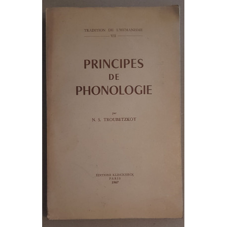 Principes de phonologie