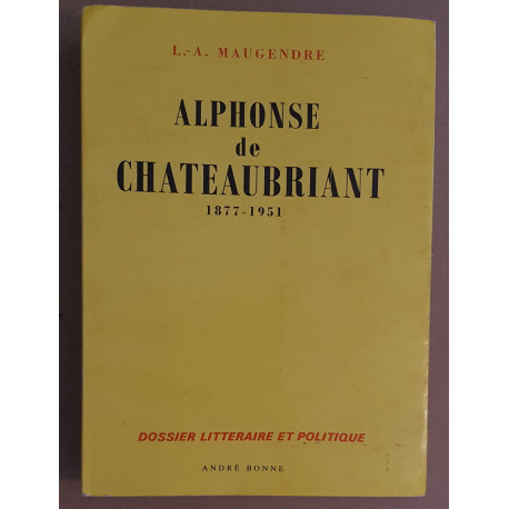 Alphonse de Chateaubriant 1877-1951