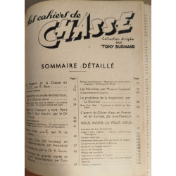 Les cahiers de chasse du n° 1 au numero 8