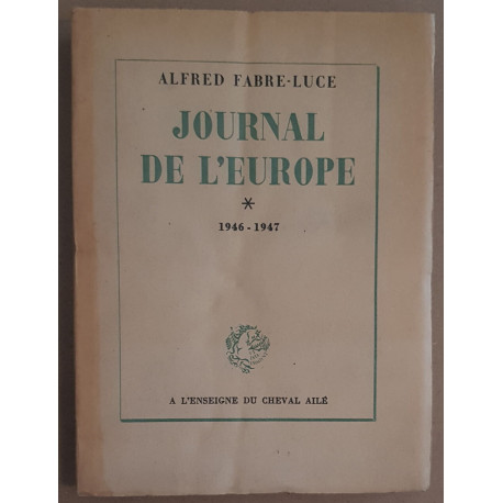 Journal de l'Europe - 1946-1947