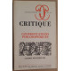 Critique N°464-465 - Confrontations philosophiques - Champs...