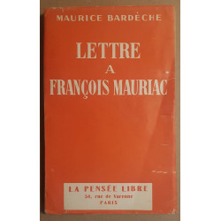Lettre à François Mauriac