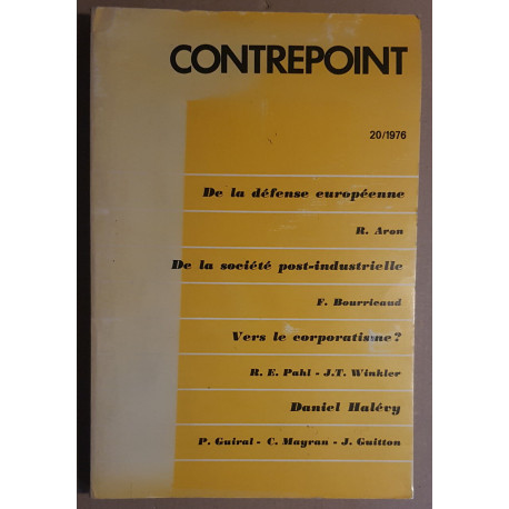 Contrepoint N°20 - Février 1976
