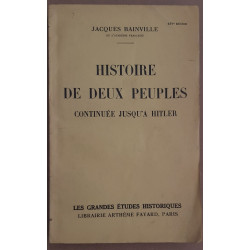 Histoire de deux peuples continuée jusqu'à Hitler