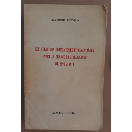 Les relations économiques et financières entre la France et...