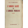 L'amour sacré et l"amour profane
