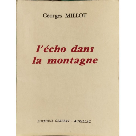 L'écho dans la montagne