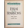 Essai sur les trahisons (préface de Raymond Aron)