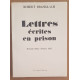 Lettres écrites en prison - Octobre 1944 - Février 1945