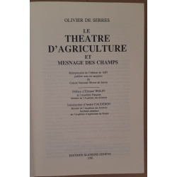 Le théatre d'agriculture et mesnage des champs