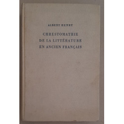 Chrestomathie de la littérature en ancien français - 2 tomes en 1...