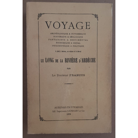 Voyage le long de la rivière d'Ardèche