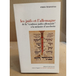 Les Juifs et l'Allemagne de la "symbiose judeo- allemande" à la...