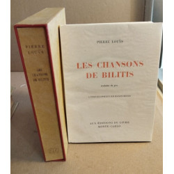 Les chansons de bilitis / lithographies de Dignimont