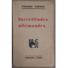 Incertitudes allemandes / E.O. / Dédicace