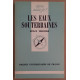 Les eaux souterraines