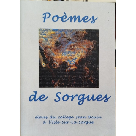Poèmes de sorgues