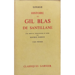 Histoire de gil blas de santillane /préface bibliographie et notes...