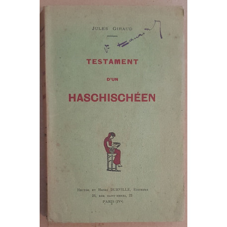 Testament d'un Haschischéen