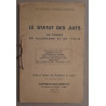 Le statut des juifs en France en Allemagne et en Italie - textes...