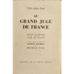 Au grand juge de france / requete en révision d'un arret de cour...
