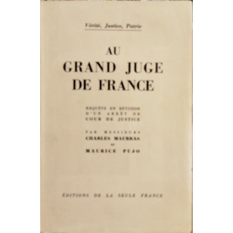Au grand juge de france / requete en révision d'un arret de cour...